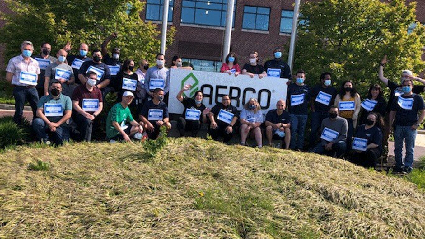 AERCO Big Climb group photo